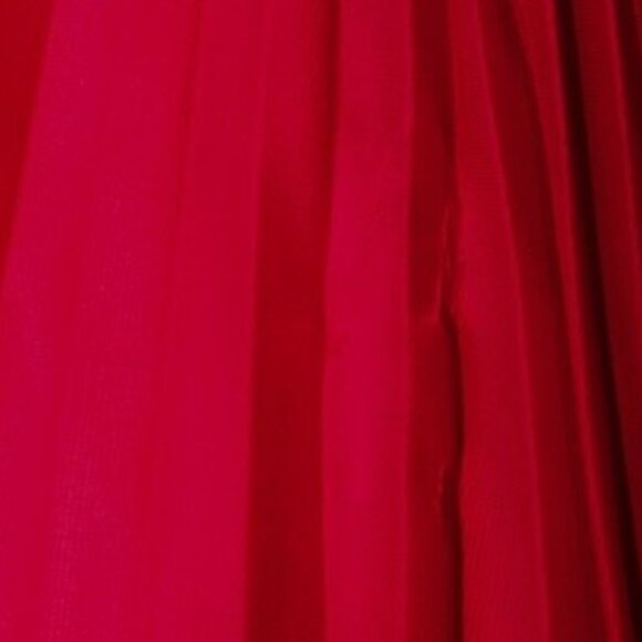 Speechless Kids Pleated Sparkly Maxi Dress Rhinestone Embellished Red Size 8 - Picture 6 of 9